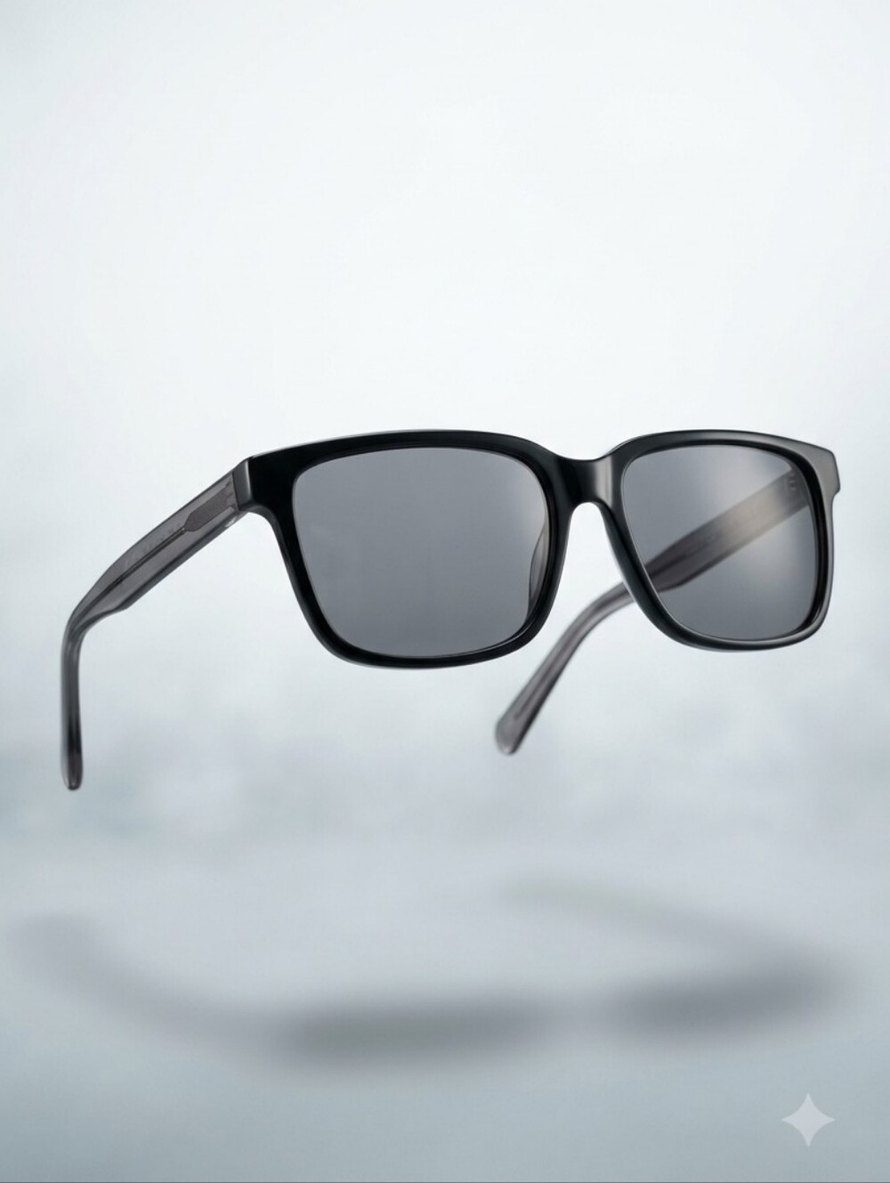 Marc by Marc Jacobs Black Square Oversized Sunglasses MMJ 410/S